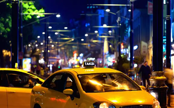 a group of taxi